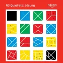Nikitin N3 Quadrate, Legen von Mustern nach Vorlage